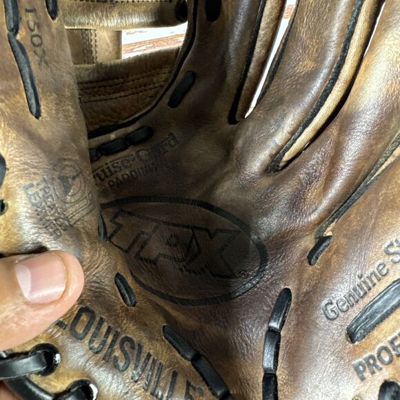 LOUISVILLE SLUGGER TPX1150X TPX Baseball Glove RHT 11.5” Brown - Picture 7 of 9